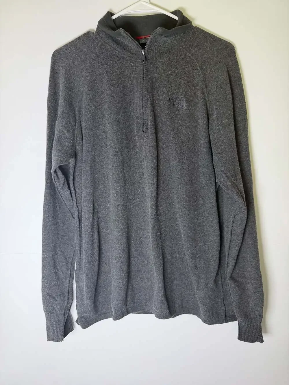 The North Face Men's 1/4 Zip Knit Pullover Sweater